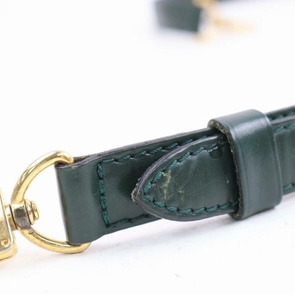 Louis Vuitton Rare Dark Green Leather Strap Taiga main image 5